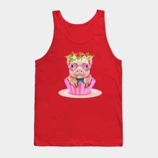 Cute Pig Tank Top